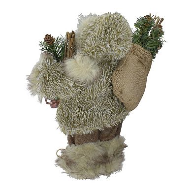 Northlight 12-in. Mountain Santa Standing Christmas Figure