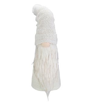 Northlight 20 in LED Lighted Knitted Gnome Christmas Figure