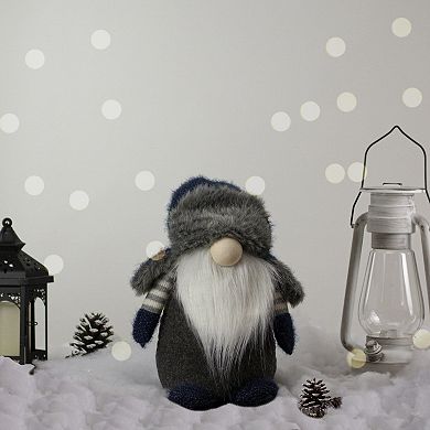 Northlight 12.5-in. LED Lighted Standing Gnome Christmas Figure Floor Decor
