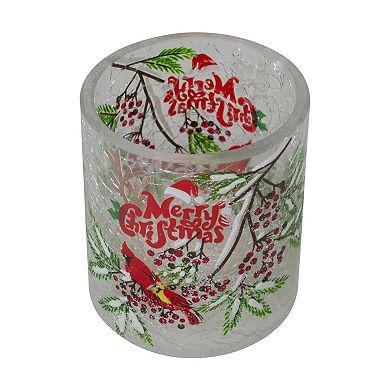 Northlight 2.75-in. Hand Painted Flameless Christmas Candle Holder