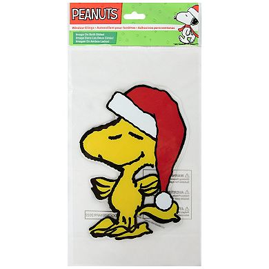 Northlight 7-in. Peanuts Woodstock Santa Hat Window Cling