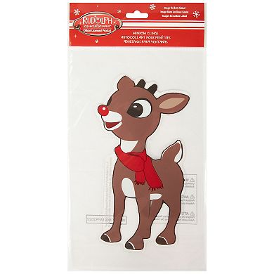 Northlight 8-in. Rudolph the Red-Nosed Reindeer Double-Sided Gel Window Cling