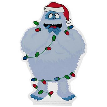 Northlight Rudolph the Red-Nosed Reindeer Bumble Wrapped in Lights Double-Sided Wall Decal