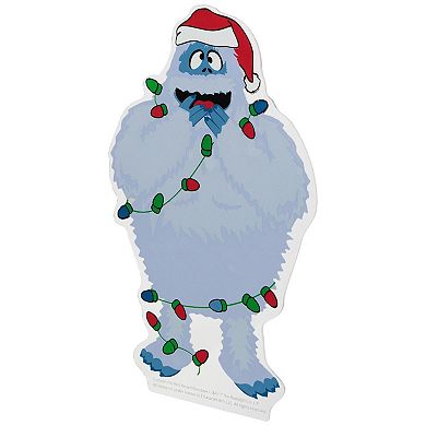 Northlight Rudolph the Red-Nosed Reindeer Bumble Wrapped in Lights Double-Sided Wall Decal
