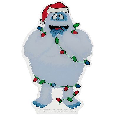 Northlight Rudolph the Red-Nosed Reindeer Bumble Wrapped in Lights Double-Sided Wall Decal