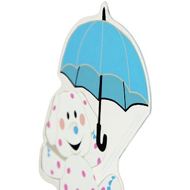 Northlight Rudolph the Red-Nosed Reindeer Spotted Elephant Double-Sided Gel Window Cling