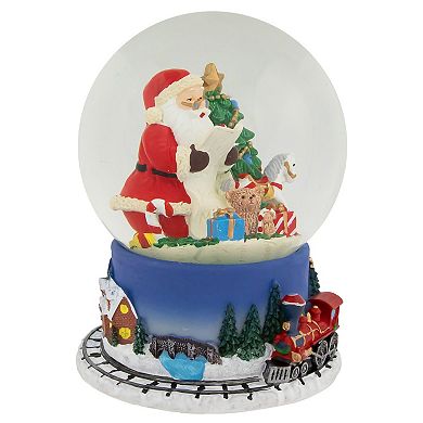 Northlight Christmas Train Musical Water Globe 6.5-Inch Table Decor
