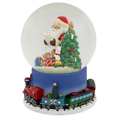Northlight Christmas Train Musical Water Globe 6.5-Inch Table Decor