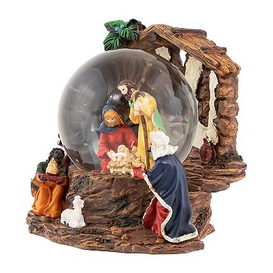 Northlight Holy Family Christmas Nativity Musical Water Globe Table Decor