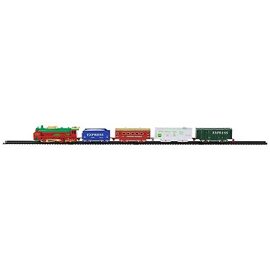 Northlight 21-pc. Battery Operated Lighted & Animated Classic Train Set