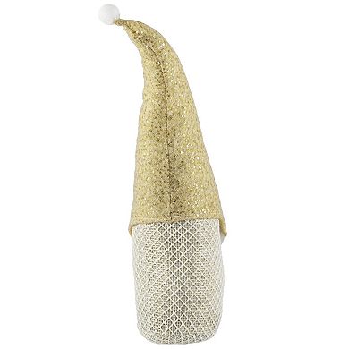 Northlight 17.5-in. Plush Christmas Gnome with Sequins Tabletop Figure