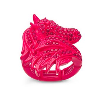 Simply Vera Vera Wang Red Tone Horse Ring