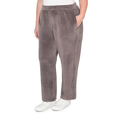 Plus Size Alfred Dunner Luxe Double Knit Short Length Pants