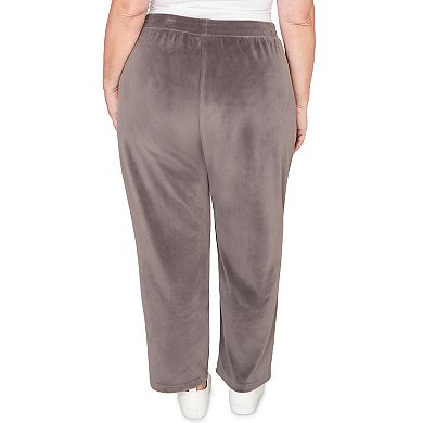 Plus Size Alfred Dunner Luxe Double Knit Short Length Pants