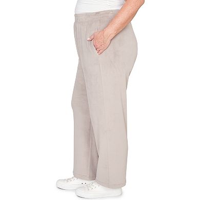 Plus Size Alfred Dunner Luxe Double Knit Average Length Pants