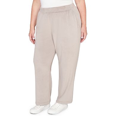 Plus Size Alfred Dunner Luxe Double Knit Average Length Pants