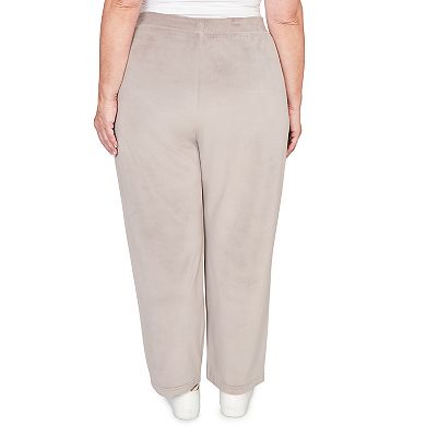 Plus Size Alfred Dunner Luxe Double Knit Average Length Pants