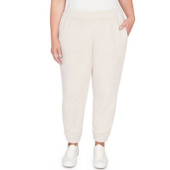 Plus Size Alfred Dunner Soft Luxe Knit Joggers