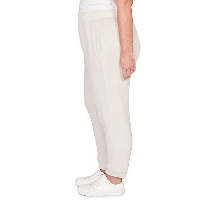 Plus Size Alfred Dunner Soft Luxe Knit Joggers