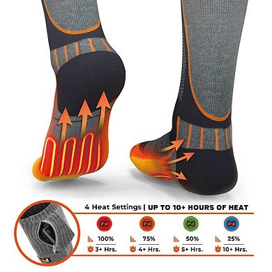 Mobile Warming Men's Premium 3.0 Merino Heated Socks