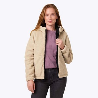 Womens's Upland Full Zip Sherpa Hooded Jacket