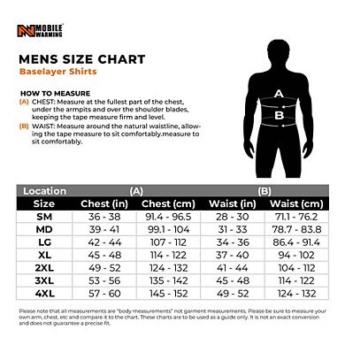 Men's Mobile Warming Element Mid-Layer 1/4 Zip LS Heated Shirt