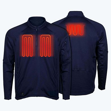 Men's Mobile Warming Element Mid-Layer 1/4 Zip LS Heated Shirt