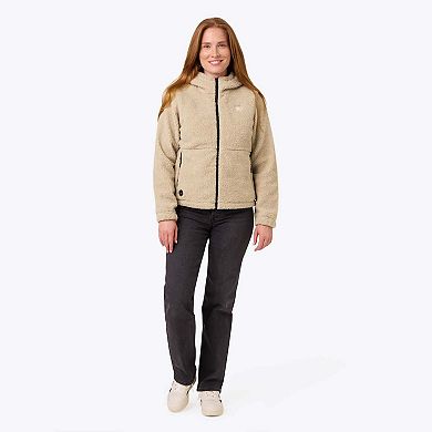 Womens's Upland Full Zip Sherpa Hooded Jacket