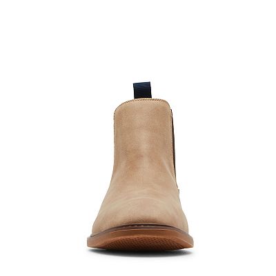 Mens Madden By Steve Madden Memille Beige Nubuck‎ Chelsea Boots Size 10.5 Steve Madden Memille Chelsea Boot - Men main image 2