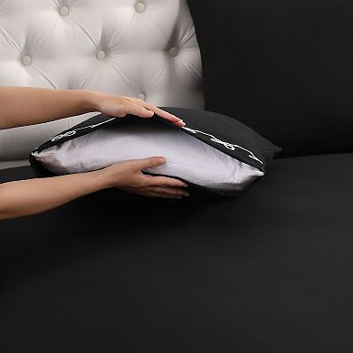 ELLE Embroidered Sheet Set with Pillowcases