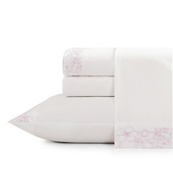 ELLE Embroidered Sheet Set with Pillowcases