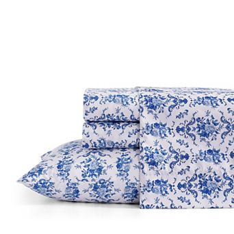 ELLE Printed Sheet Set with Pillowcases