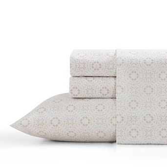 ELLE Printed Sheet Set with Pillowcases