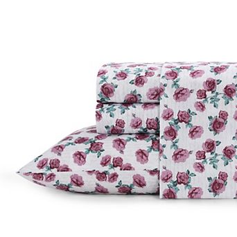 ELLE Printed Sheet Set with Pillowcases