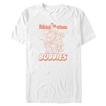 Big & Tall Nickelodeon SpongeBob Bikini Bottom Buddies Graphic Tee