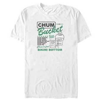 Big & Tall Nickelodeon SpongeBob Chum Bucket Graphic Tee