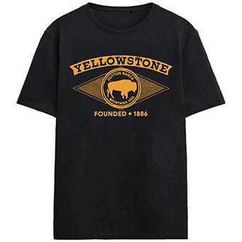Men's Yellowstone Bison Graphic Tee