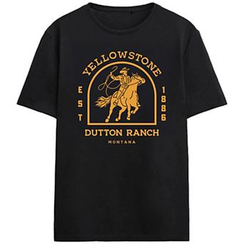 Men's Yellowstone Horseman Dutton Ranch Graphic Tee