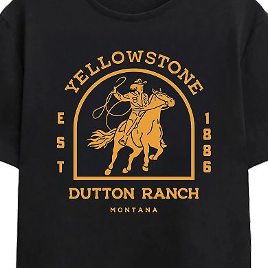 Men's Yellowstone Horseman Dutton Ranch Graphic Tee