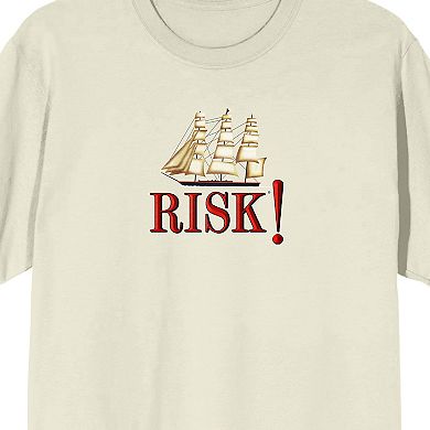 Men's Risk Brigantine Ship Logo Graphic Tee
