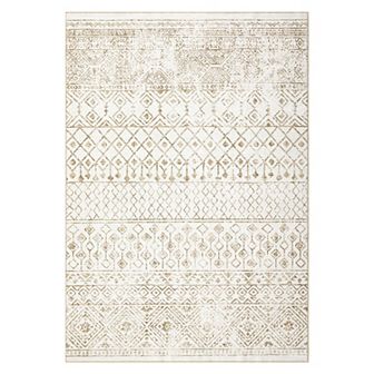 Garvee Boho Machine Washable Area Rug Non Slip Non Shedding Low Pile for Living Room Bedroom Kitchen