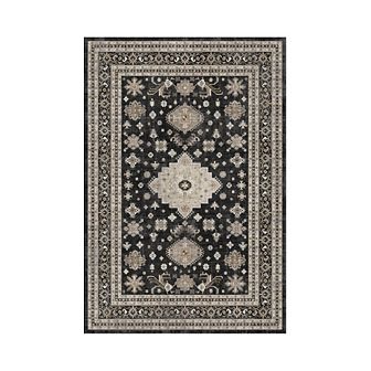 Garvee Vintage Floral Printed Machine Washable Area Rug Non Slip Foldable Rug for Bedroom Kitchen