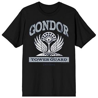 Men's Lord Of The Rings Gondor Tower Guard Graphic Tee