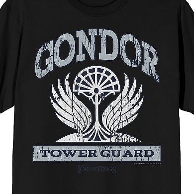 Men's Lord Of The Rings Gondor Tower Guard Graphic Tee