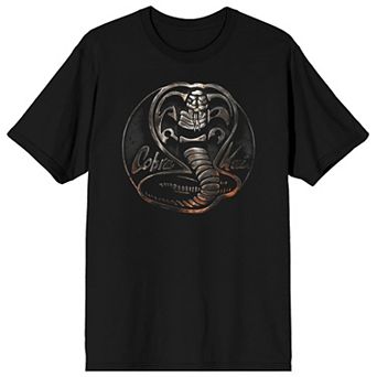 Men's Cobra Kai Steel Cobra Logo Graphic Tee