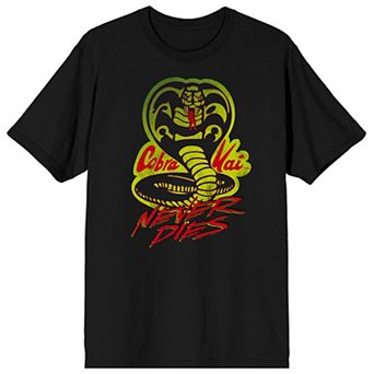 Men's Cobra Kai Never Dies Graphic Tee
