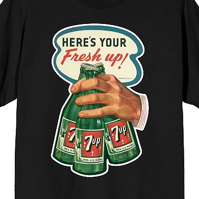 Men's 7UP Here's Your Fresh Up! Graphic Tee