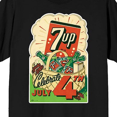 Men's 7UP Celebrate 4th of July Graphic Tee