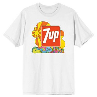 Men's 7UP Colorful Doodle Graphic Tee