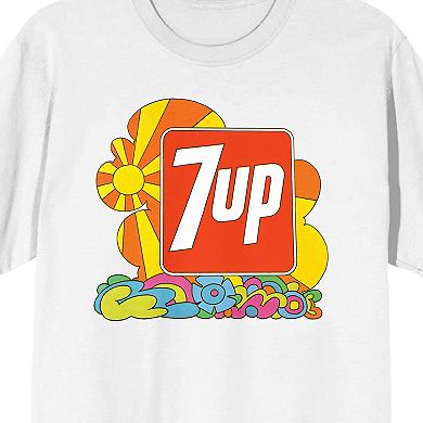 Men's 7UP Colorful Doodle Graphic Tee